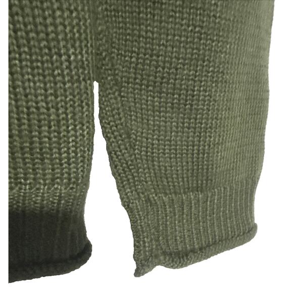 Carducci VTG Green Embellished Cardigan Sweater Medium Teacher Holiday Christmas - Picture 5 of 5